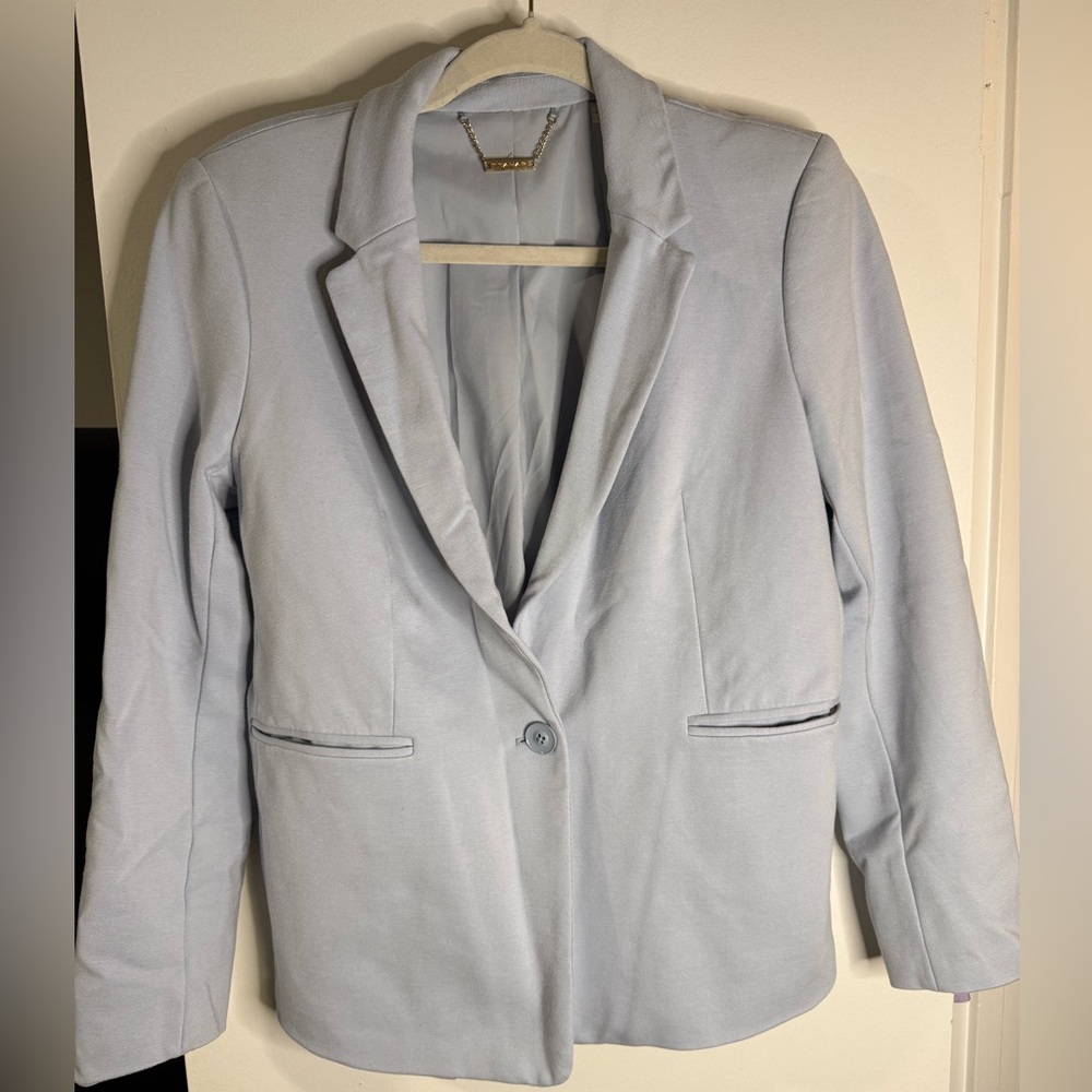 Tahari Women's Light Blue Blazer